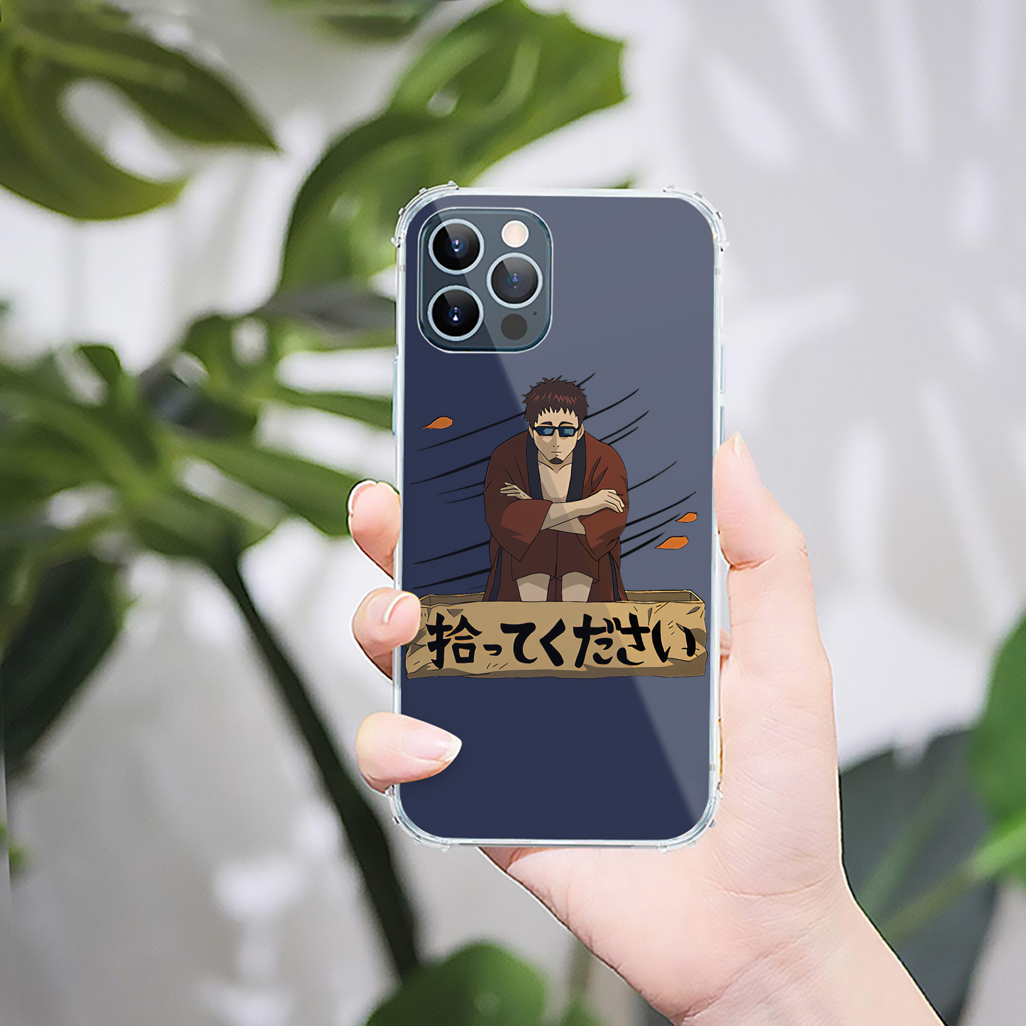 （画像用） ぎんたま 坂田銀時（さかたぎんとき） 神楽 志村新八（しむら しんぱち） GINTAMA Sakata Gintoki Kagura Shimura Shinpachi 【iPhone 12シリーズ対応】透明スマホケース（クリアソフトケース）